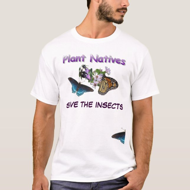 Sauvez les plantes originaire sauvent le T-shirt (Devant)