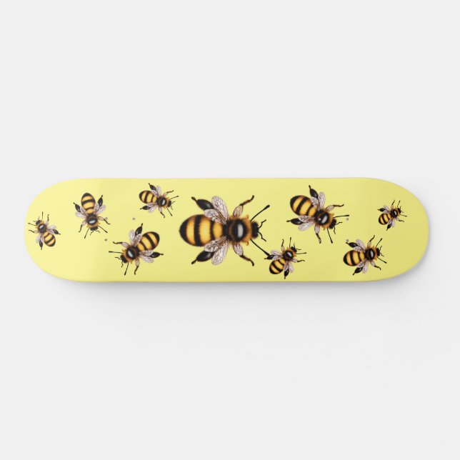 Sauvez nos abeilles Honeybee Skateboard (Horz)