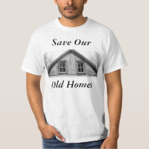 Sauvez notre vieux T-shirt de maisons