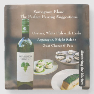 Sauvignon Blanc Wine Pairing Guide Stone Coaster