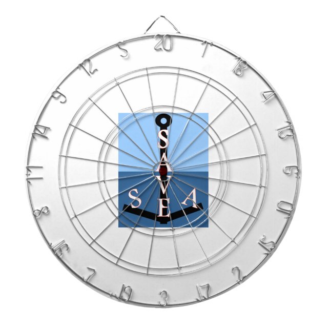 sauvons la mer dartboard (Front)