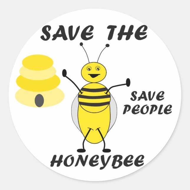 Sauvons les stickers HoneyBee (Devant)