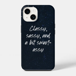 savage and confidence  iPhone 14 case