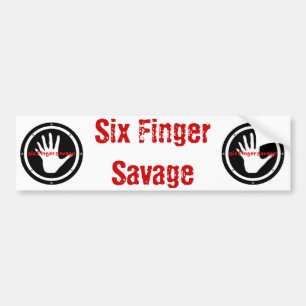 SAVAGE Bumper sticker