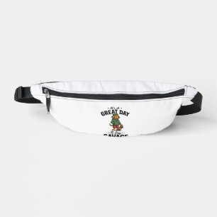 Savage Dog Vintage Engraving T-Shirt Design_1 Fanny Pack