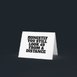 Savage Funny Birthday Card For Friend Age Joke<br><div class="desc">This hilarious funny birthday card is designed for friends who enjoy bold jokes and age humor. A perfect custom birthday card for friend,  it delivers sarcasm,  laughs,  and unforgettable reactions. Ideal for milestone birthdays,  best friends,  coworkers,  or anyone who loves funny age joke birthday cards with personality.</div>