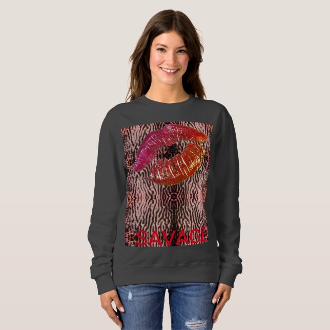 SAVAGE long sleeve shirt | m3galleryStudio (Front Full)