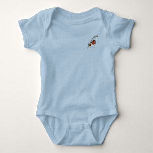 Savage Puck: Lion Hockey Design T-Shirt" Baby Bodysuit