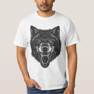 Savage Spirit Wolf Tee – Unleash the Wild Within