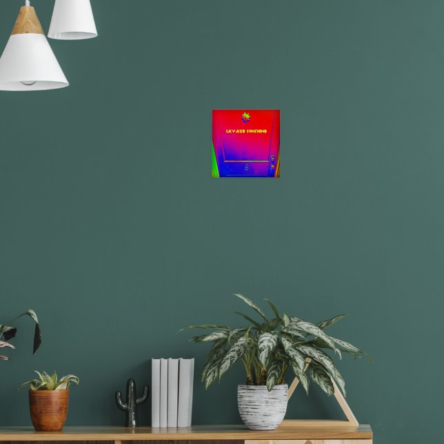 Savage Sunshine Art Poster (Living Room 1)