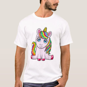 Savage Sweet Unicorn Rainbow Squad Unicorn T-Shirt