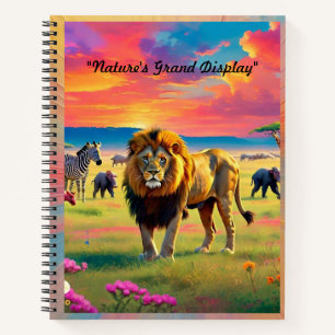 "Savanna Majesty" Notebook