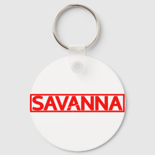 Savanna Stamp Keychain