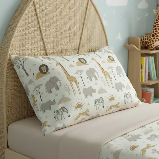 Savanna Sunrise Safari Pattern ID1259 Pillowcase (Creator Uploaded)