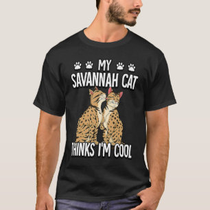 Savannah Cat 9 T-Shirt