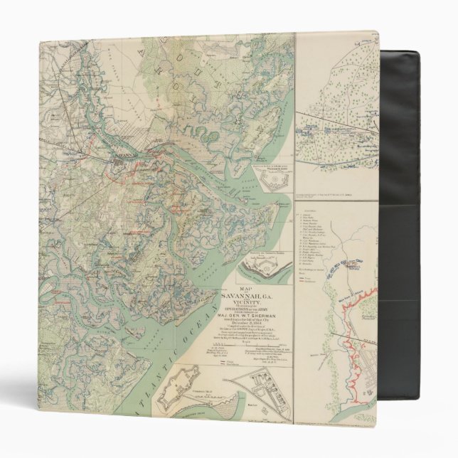 Savannah, Ga and vicinity Binder (Front/Inside)