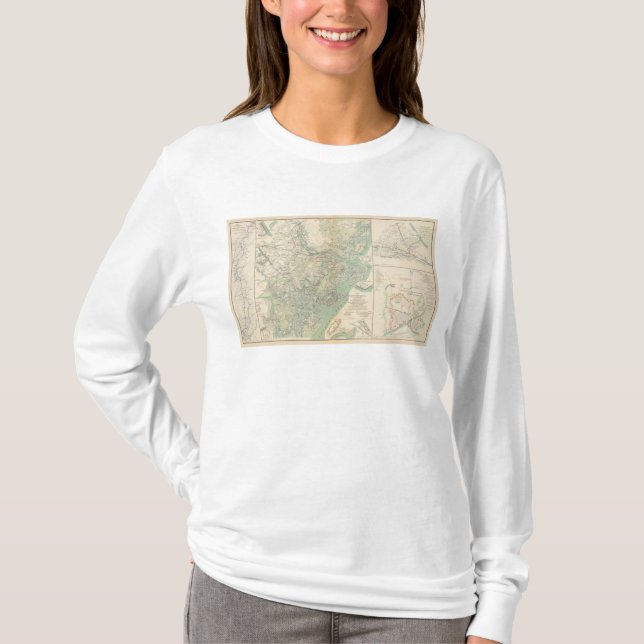 Savannah, Ga and vicinity T-Shirt (Front)