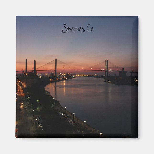 Savannah, Ga Magnet (Devant)