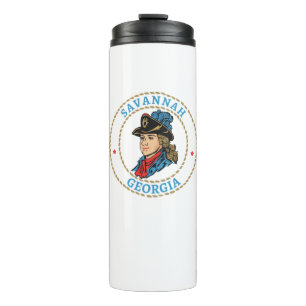 Savannah Georgia Colonial Thermal Tumbler