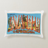 Savannah Georgia GA Old Vintage Travel Souvenir