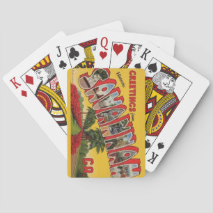 Savannah Georgia Greeting Playing Cards