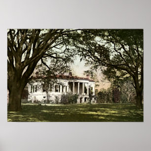 Savannah, Georgia Hermitage Plantation Poster