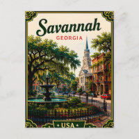 🌿 Savannah Georgia Historic Vacation Memory 🌿