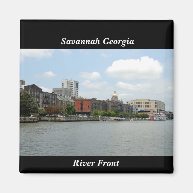 Savannah Georgia  Magnet (Front)