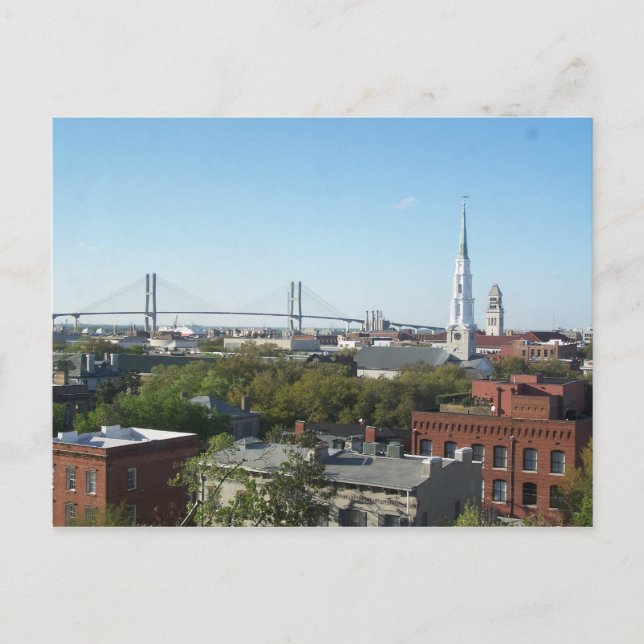 Savannah Georgia Postcard (Front)