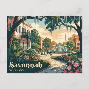 Savannah, Georgia, USA USA Postcard