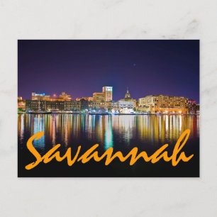 Savannah, Georiga, U.S.A. Postcard