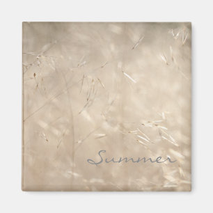 Savannah Golden Grass Summer Magnet