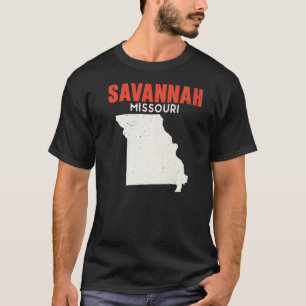 Savannah Missouri USA State America Travel Missour T-Shirt