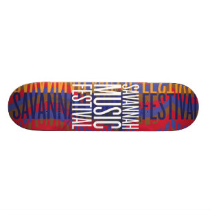 Savannah Music Festival Skateboard