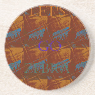 Savannah Safari Lets Go Zebra Hakuna Matata mot Coaster
