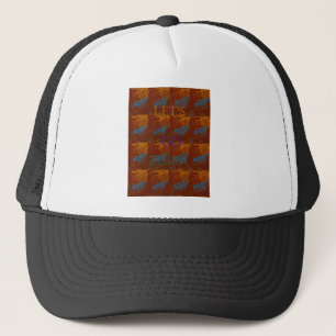 Savannah Safari Lets Go Zebra Hakuna Matata mot Trucker Hat
