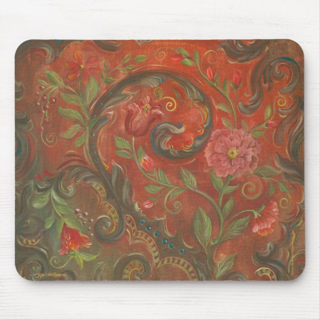 Savannah Scroll by Kate McRostie Mouse Pad (Front)