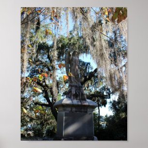 Savannah Series: Bonaventure Angel Statue Poster