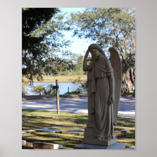 Savannah Series: Bonaventure Angel Statue Poster (Front)