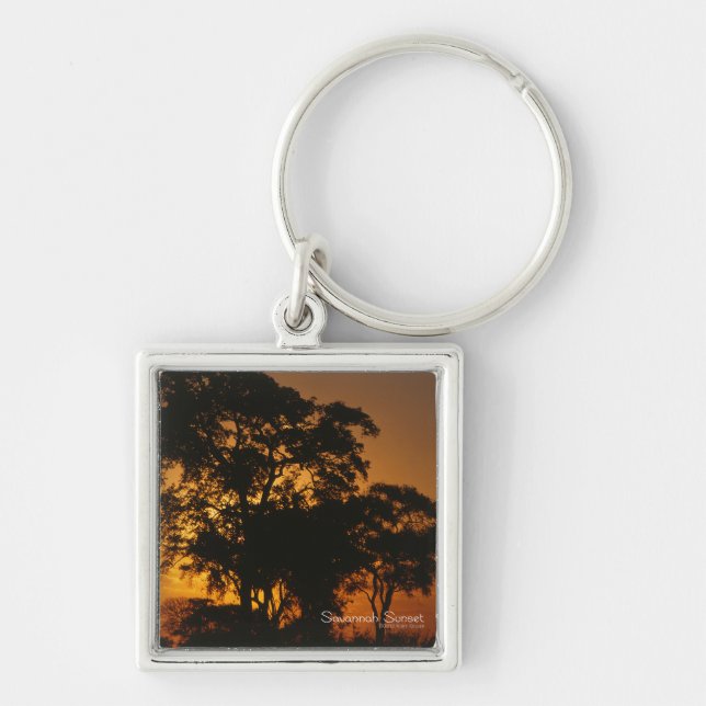 Savannah Sunset Keychain (Front)