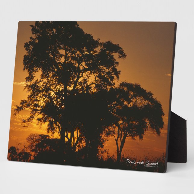 Savannah Sunset Plaque (Side)