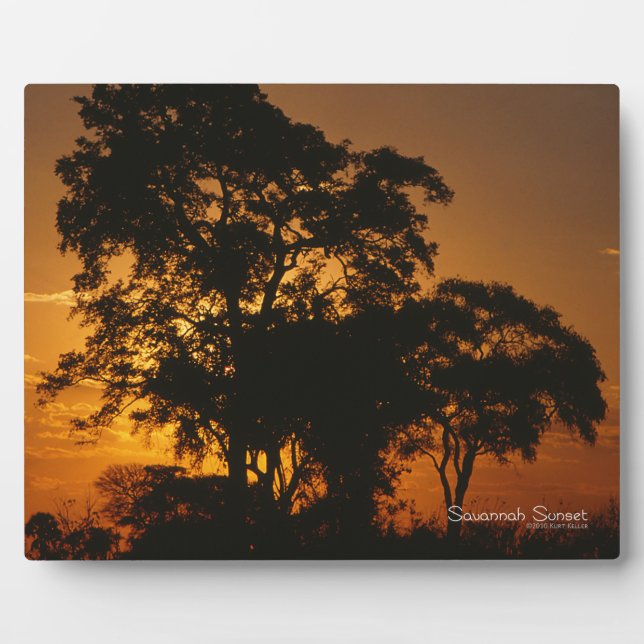 Savannah Sunset Plaque (Front)