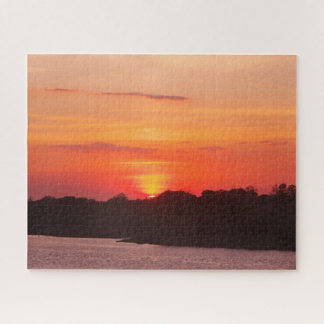 Savannah Sunset puzzle (Horizontal)