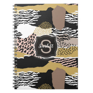 Savannah w/ Custom Monogram & Name Notebook