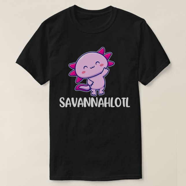 Savannahlotl Aolotl Cute for Savannah Pullover 1  (Design Front)