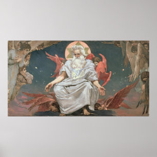 Savaoph, God the Father, 1885-96 Poster