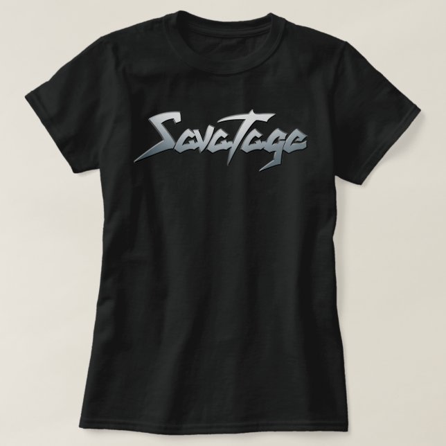 Savatage Band Classic T Shirt (Design Front)