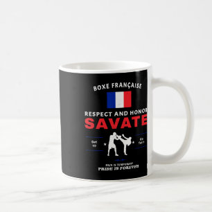 Savate French Kickboxing Savate Fighter  Coffee Mug