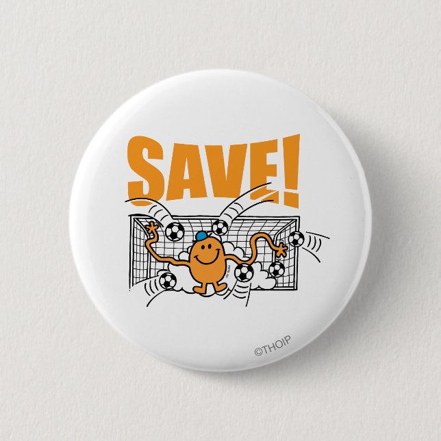Save! 2 Inch Round Button (Front)