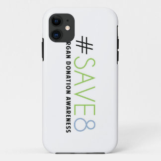 SAVE 8 Organ Donation Awareness iphone case